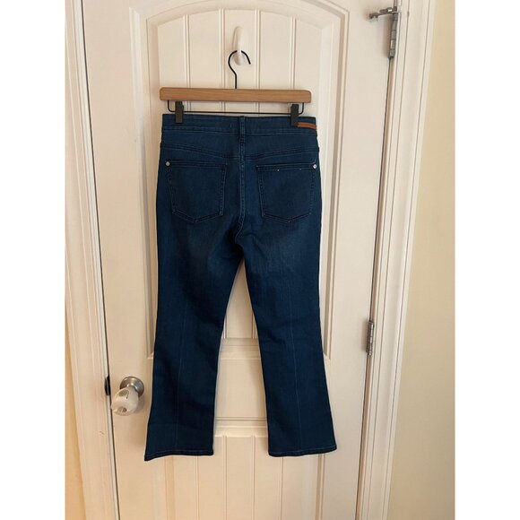 Anthropologie Pilcro & The Letterpress High-Rise Bootcut Jeans Size 27 Dark Wash - Picture 5 of 5